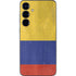 Colombia Flag Distressed Galaxy S25 Skin